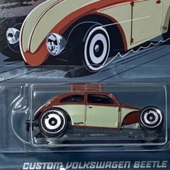 Hot Wheels Custom Volkswagen Beetle HW VW Series 6/8 GRT01 Diecast 1:64 NIP 2022 - Picture 3 of 9